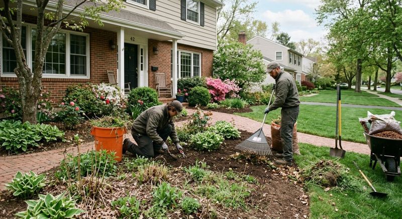 Flower Bed Clearing