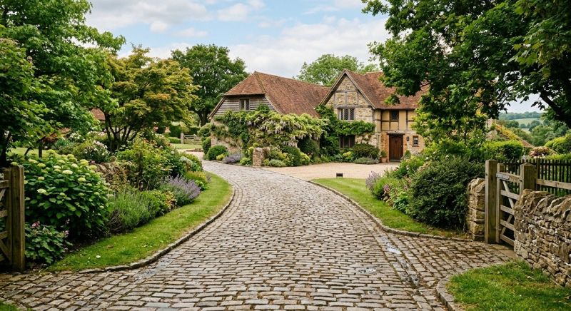 Stone Driveway Construction in Sacramento, CA